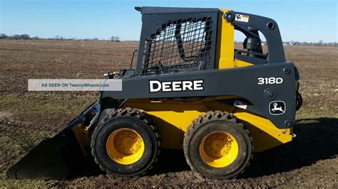 318d john deere skid steer|jd 318 skid steer.